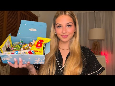 ASMR Trying Japanese Snacks 🍬 Soft Spoken