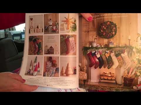ASMR (no ads) Roleplay - Relaxing Christmas gift catalog shopping service, soft spoken