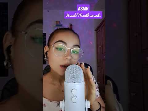 ASMR VISUAL CON BESITOS!👄 | Mouth sounds relajantes para dormir | #shortasmr | Pandasmr