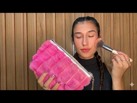 ASMR-relaxe durante  minha make 🌸💋💄