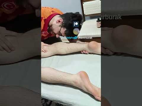 TURKISH MASSAGE THERAPY THAT RELIEVES STRESS FROM THE HIND LEGS #satisfying #relaxing #asmr #shorts