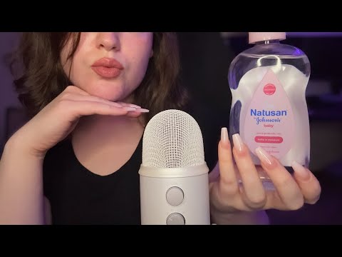 ASMR Dry & Oily Hand Sounds 