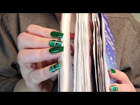 ASMR With Water Damaged  Magazines | No Talking After Intro