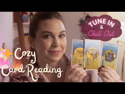 Unwind Instantly with This Cozy ASMR Card Reading ✨ Soothing Soft Spoken Relaxation 🌙✨