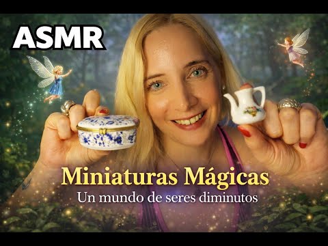 ASMR OBJETOS MINIATURA | Ceremonia del Té ☕ y Cofres Mágicos ✨