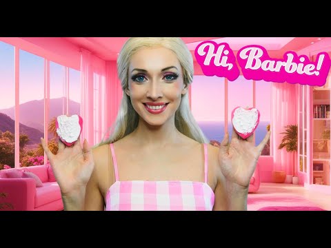 ASMR: Hi Barbie! Welcome home! Personal attention, whispers, makeup, roleplay, brushing, triggers