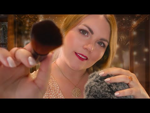 ASMR Deep Brain Massage & Mic Brushing 😴 NO TALKING BACKGROUND ASMR
