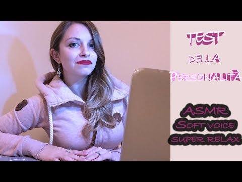 Roleplay ASMR ITA - Test della personalità - Gentle voice