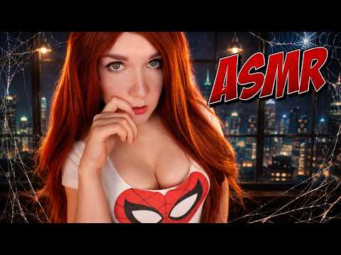 АСМР [RP] Мэри Джейн заботится о тебе после битвы🕷️❤️ ASMR Mary Jane Takes Care of Spider-Man  💙🏙️