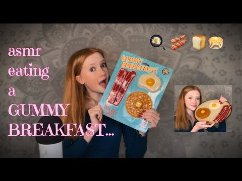 ASMR ~ Eating A Gummy Breakfast!!!