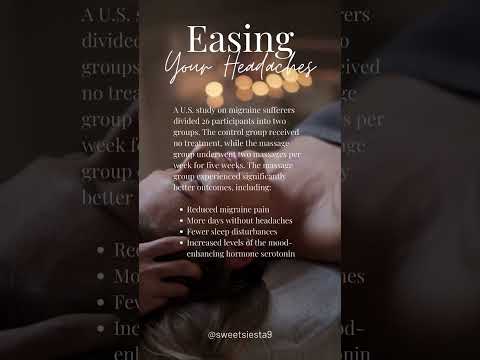 Massage Therapy for Headaches - Does it work?  #massagemusic #relaxingmusic #migraine