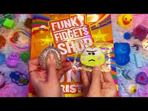 ASMR The BEST Fidget Advent Calendar EVER! (Whispered Unboxing)