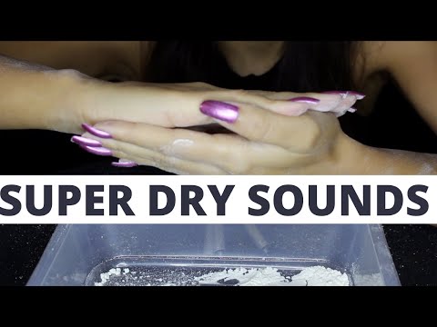 ASMR DRY HAND SOUNDS  | SONS DE MÃOS  PARA TE AJUDAR A DORMIR (NO TALKING)