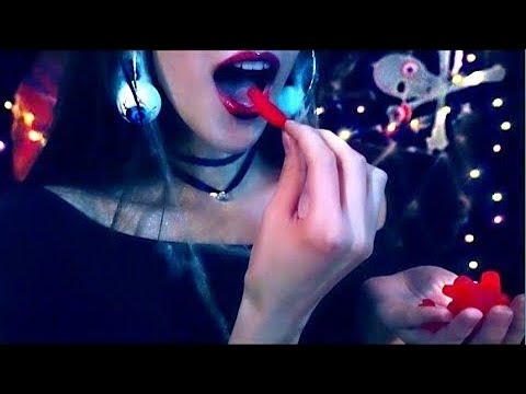 ASMR Halloween Eating Candy Rambles 🎃👻 💀 ♥ [RECOVERED VIDEO]