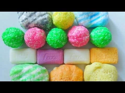Dry Soap carving ASMR/relaxing sounds/ Satisfaction ASMR video/Cutting soap