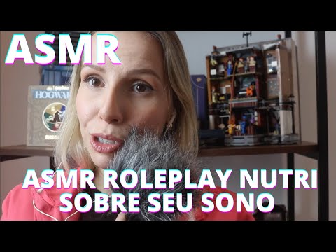 ASMR ROLEPLAY HIGIENE DO SONO  -  Bruna Harmel ASMR