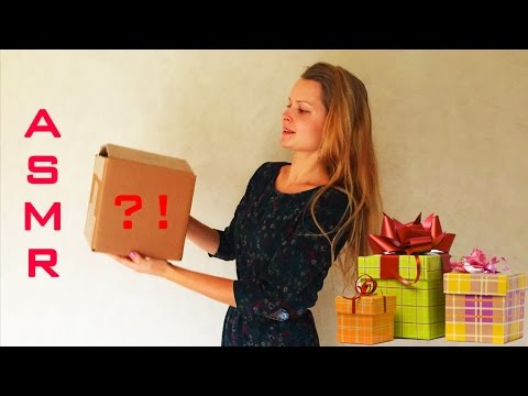 ASMR Unboxing, Crinkle, Scratching ( FR + RU ) АСМР распаковка