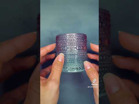 Tingly Textured Glass Tapping ASMR #asmr #asmrtapping