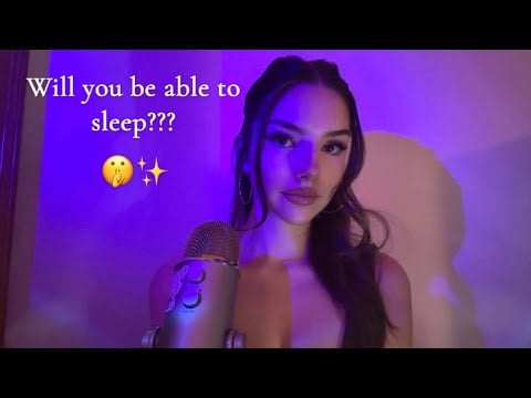 ASMR If you say YES to any of these questions you can go to sleep (level: moderate) 💤