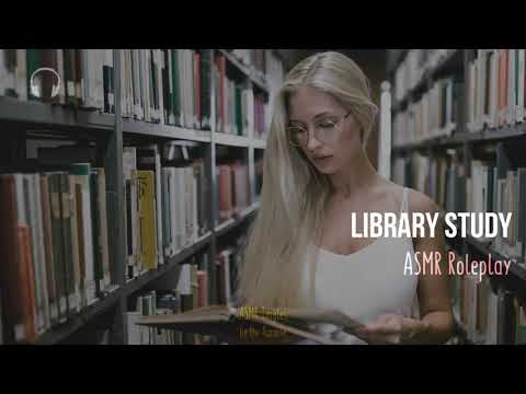 Library Study [ASMR] ★ Book tingles and whispers ★ [Personal Attention]