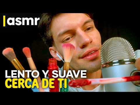 ASMR para dormir LENTO, SUAVE y CERCA DE TI en español