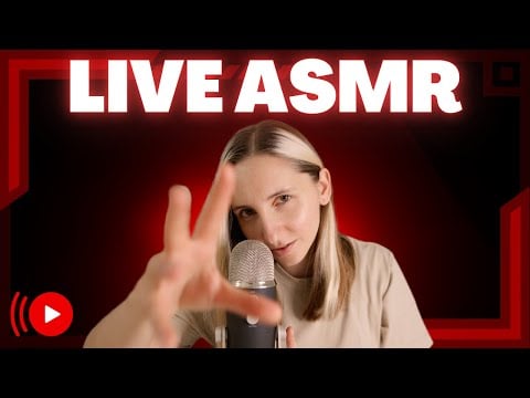ASMR FR | 🔴 LIVE VIENS T'ENDORMIR AVEC MOI ✨ (relaxation, triggers, blabla) 😴
