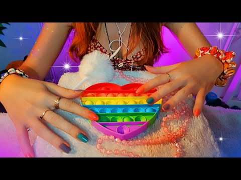 ASMR Multi-déclencheurs sur une couverture toute douce ☁ ♥