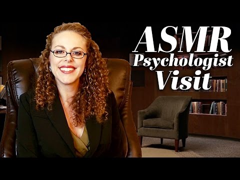 ASMR Role Play: Psychologist Visit, Soft Spoken, Paper & Writing Sounds, Anxiety & Esteem