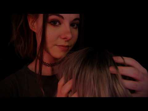 ASMR | Whispered Ramble & Head Massage
