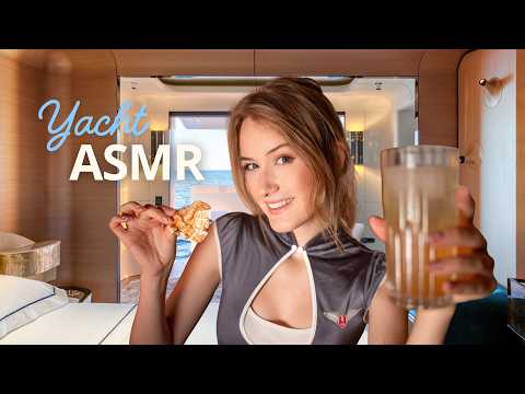 Luxury Yacht Hostess Welcomes You On Board 🛳️⚓️ ASMR