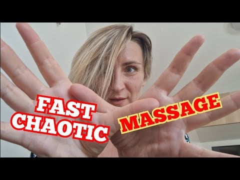 ASMR FAST AGGRESSIVE SUPER CHAOTIC MASSAGE LOFI #asmr #lofi #fast