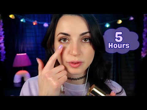 5 Hours of Gibi ASMR Doing Your Makeup | Soft Spoken