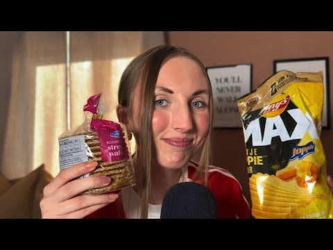 ASMR A Subscriber Sent Me Snacks From The Netherlands!🇳🇱
