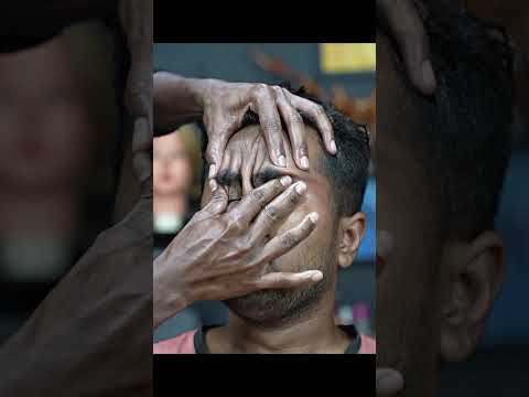 Upper Body Relaxation | ASMR Head And Body Massage | ASMR Neck Cracking For Subscriber #shorts