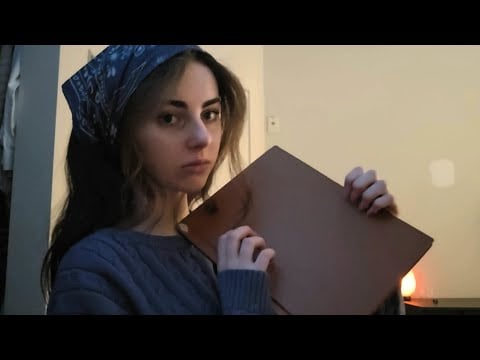 Book Tapping and Scratching ASMR 