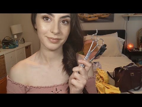 Girlfriend Gives you a Quarentine Haircut | ASMR