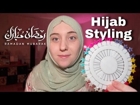 ASMR Ramadan Mubarak! Hijab Styling for Ramadan