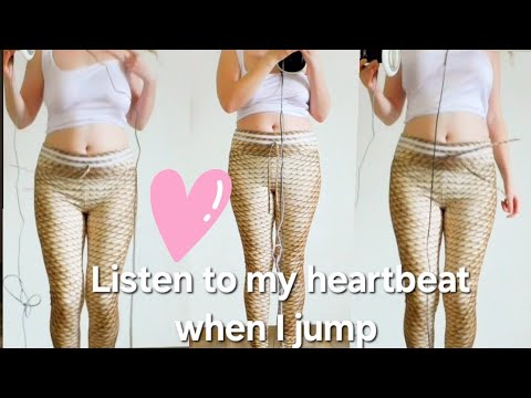 ASMR listen to my heartbeat when I jump