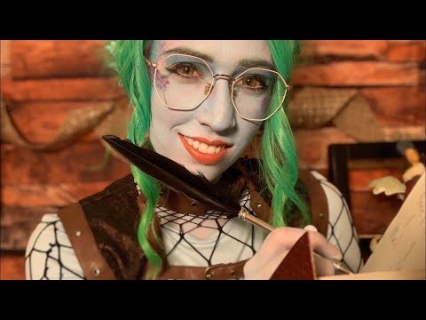 ASMR • Aquinn Draws You • D&D Roleplay • [Reupload]