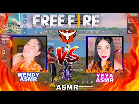 JUGANDO FREE FIRE CON MI HERMANA WENDY ASMR