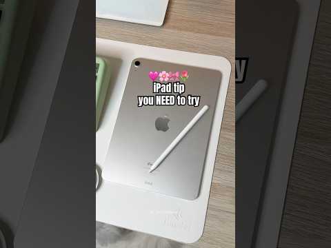 iPad tip🎀 #ipad #tips #tutorial #apple