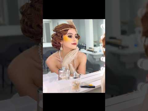 Doll-Like Jazz Glam in Kimono Bustier #asmr#makeup