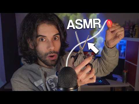 ASMR con mi voz NORMAL PRIMERA VEZ, muy IMPREDECIBLE para DORMIR || asmr en español