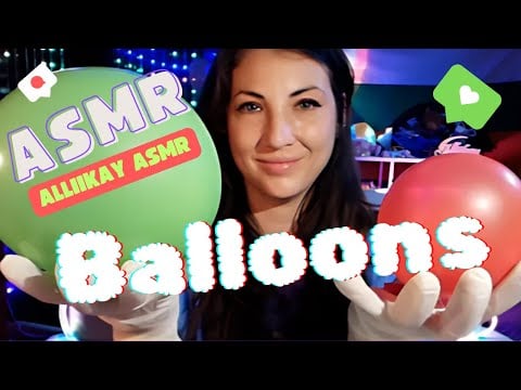 ASMR Ballons with Latex gloves