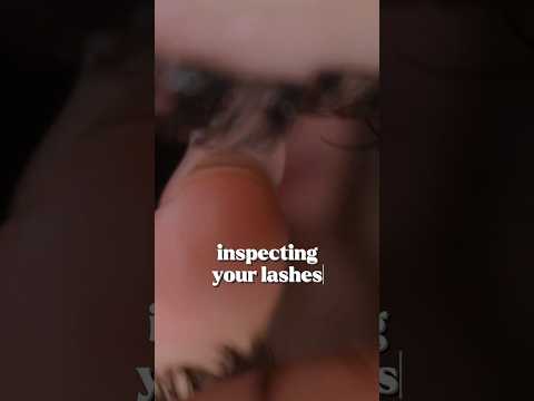 ASMR Inspecting Your Lashes Up Close 👁️✨ (Super Close Personal Attention) #asmr