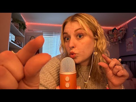 ASMR Negative Energy Plucking + Positive Affirmations 😴✨💗 Rambling, Mouth, Jewlery, Hand Sounds 💤