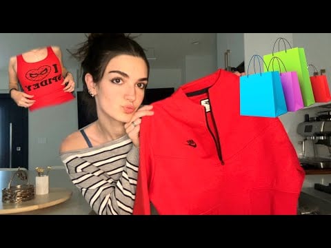 ASMR try on haul/favorite recent purchases🛍️