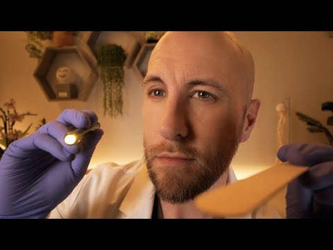 Relaxing ASMR Ear Cleaning and ENT Exam