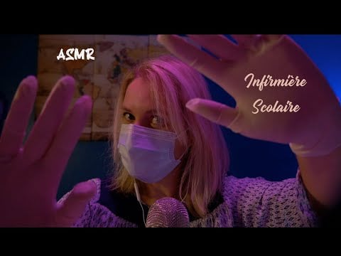 ASMR FR 🩹 Roleplay : Une infirmière scolaire te soigne / Multi-déclencheurs