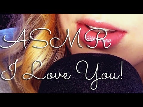 #ASMR Shh, I love you! Whispering calming words~